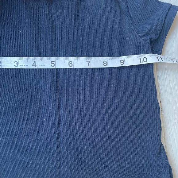Vineyard Vines Boys' Heritage Pique Polo Navy Blue Size 18 24 Months - Picture 8 of 8